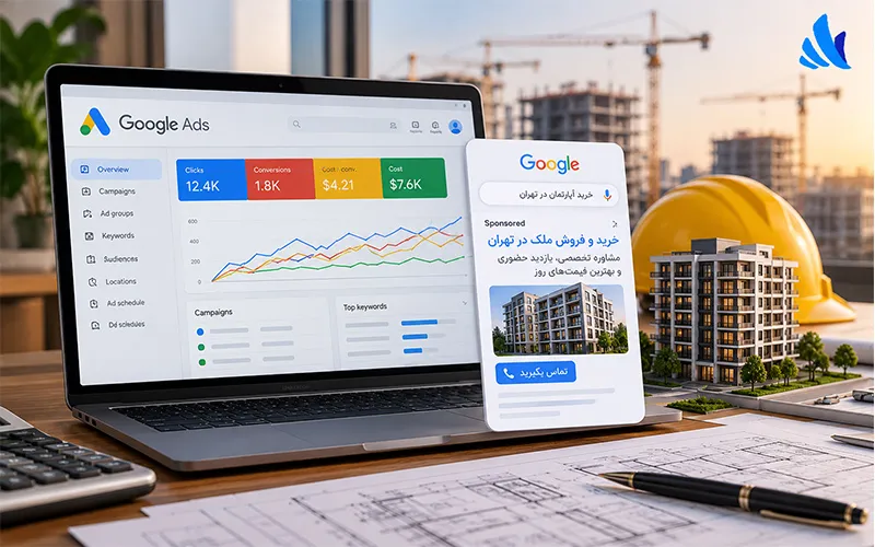 تبلیغات در گوگل چگونه به جذب مشتری ساختمانی کمک می‌کند؟
