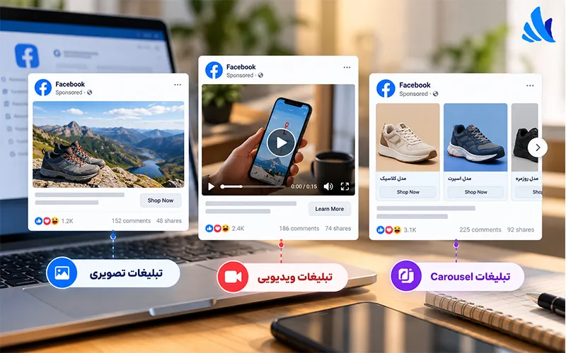 تفاوت تبلیغات تصویری، ویدیویی و Carousel فیسبوک